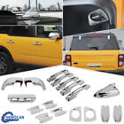 Outer Door Handle Bowl Shell Decor Full kit Trim For Ford Bronco Sport 2021+ABS (For: 2023 Ford Bronco Sport Big Bend)