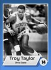 Custom Novelty Basketball Card Troy Taylor Ohio State Blank Back