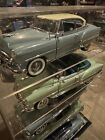 1953 CHEVROLET BEL AIR GREEN / BLUE. Lot Of 5 Cars 1:18 Scale