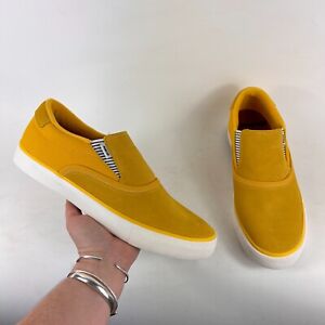 Nike Zoom Verona Slip on premium SB men’s size 11 yellow white athletic shoes