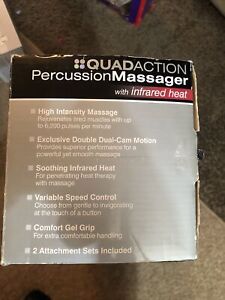 Homedics PAQ-30H Therapist Select Quad-Action Percussion Massager With Heat