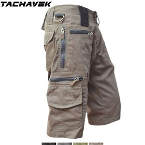Men's Tactical Shorts Army Military Jogger Shorts Cotton Work Casual Cargo Pants