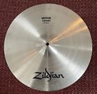 Vintage Zildjian 16” Avedis Medium Crash Cymbal - Very Nice ! Sounds Great