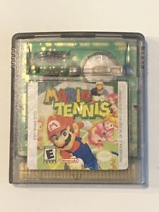 Mario Tennis Nintendo Game Boy Color 2001 Authentic Tested