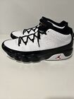 Nike Air Jordan 9 G Golf Shoes White Black Men's FJ5934-100 Sz 13