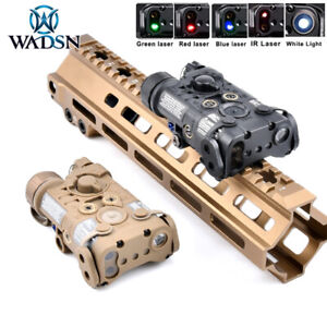 WADSN Hunting Flashlight NGAL IR Laser Red/Green Aiming Laser Sight Light PEQ