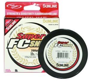 Sunline Super FC Sniper Fluorocarbon Fishing Line (Natural Clear) - Select Size
