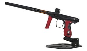 Used Shocker AMP with Mechanical Frame Paintball Marker w/ Case - Black / Red