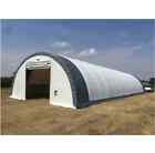 30'X85'X15' PE Canvas Fabric Storage Building Shop Shelter Hoop Barn