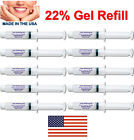 Teeth Whitening Gel Syringes 22% Tooth Bleaching Dental Whitener 10 pcs