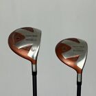TaylorMade Burner Driver 10.5* + 3 Wood RH w/ Graphite Bubble 2 S-90 Shafts