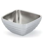 Vollrath Double Wall Square Insulated Beehive Serving Bowl (1.77-Quart,