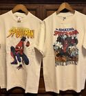 Vintage Spiderman Shirt Bundle Size Large Comic Images Marvel 90s