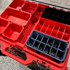 SMALL Parts Long Bin for Milwaukee PACKOUT Low Profile Organizer Tool Box