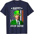 Happy 4th Of Easter Funny Joe Biden St Patricks Day Unisex T-Shirt