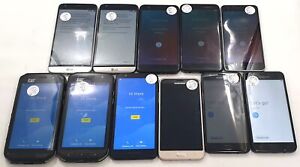 Parts and Repair Assorted CDMA Smartphones Check IMEI (UNTESTED) Lot of 11