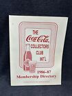 vintage 1986 - 87 COCA COLA CLAN Directory Directories Coke