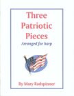 Three Patriotic Pieces Songbook Harp 1999 Mary Radspinner America the Beautiful