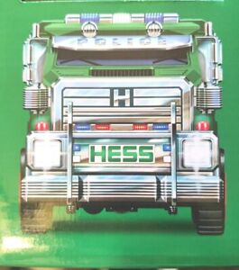 New Listing2023 HESS toy truck police truck with police cruiser great for christmas present