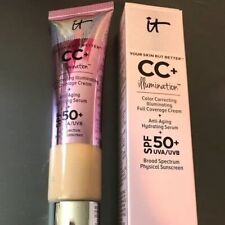 IT Cosmetics CC+ Illumination Color Correcting FULL Coverage Cream LIGHT MEDIUM