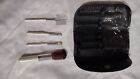 new elf professionals compact brush set in case and four brushes