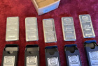 Lot of 5 Kilo Silver Bars, 32.15 Oz Each.  Cast .9999  - In Box.  Germania Mint