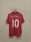 Vintage Manchester United 2009-2010 Wayne Rooney Home Shirt Jersey Nike Small