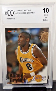 1996-97 Hoops #281 - Kobe BRYANT - LA Lakers - BCCG 10