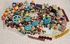 H957 mixed lot of glass,stone, porcelain bead. will combine to save on shipping