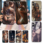 Sexy Tattoo Girl Soft Silicone Phone Case For iPhone 14 13 12 11 Pro Max Plus
