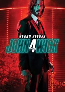 John Wick: Chapter 4 (DVD, 2023) Brand New Sealed!!!