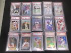 Graded Lot of 5 Baseball Cards all PSA BGS or SGC 8 9 or 10