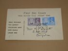 1946 INDIA Stamps KGVI VICTORY ILLUSTRATED FIRST DAY COVER to BANGALORE FDC