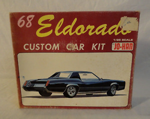 LOOK! JOHAN 1968 CADILLAC ELDORADO UNBUILT VINTAGE ISSUE 1/25 MODEL CAR KIT!