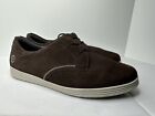 Dunham Dark Brown Suede Leather Shoes Men Size 13 4E Casual Lace Up CH4778