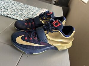 Nike KD 7 VII Olympic 10 Aunt Mamba Soldier What The Trey Lifestyle Pearl Rare