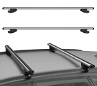 220 LBS Carrier Roof Racks Cross Bars Silver 2X for BMW X5 E70 2007-2013 (For: BMW)