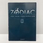 FYC DVD Zodiac RARE For Your Consideration Oscar DAVID FINCHER Jake Gyllenhaal