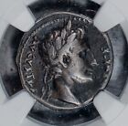 27BC 14AD AR Denarius Augustus Caesar Imperial NGC Certified VF Ancient Coins