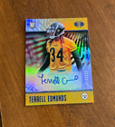 Terrell Edmunds 2018 Illusions Blue Rookie Auto #178 Pittsburgh Steelers /100 RC