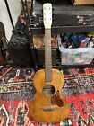 Vintage 1920s Mystery Wood Parlor Guitar With Original Case