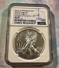 2021 P Silver American Eagle NGC MS69 Emergency Production Type 1 Early Releases