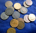 LOTS OF OLD COINS, OURS & FOREIGN, INDIAN HEADS SILVER 3 CENTS, CIVIL WAR TOKEN+