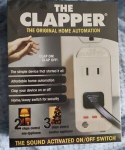 NEW The Clapper The Original Home Automation Sound Activated Clap On/Off Switch