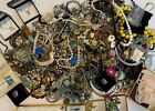 Vintage To Modern 16 Pounds Estate Costume Jewelry Lot GF Sterling   Some Signed