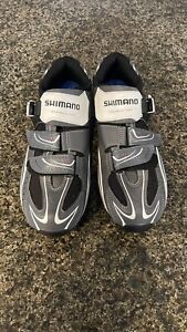 Shimano SH-MO87 SPD EUR 44 US 11 Mountain Bike MTB Cycling Shoes Gray Black