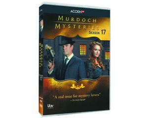 Murdoch Mysteries: The Complete Season 17 (DVD, 5-Disc Box Set) New Sealed
