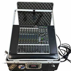 Mackie ProFX12v2 12 Channel Broadcast Mixer FX and Gator Lightweight Case 26”x21