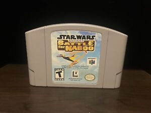 Star Wars Episode 1: Battle for Naboo - N64 Video Game Tested AND FREE SHIPPING