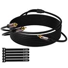 RCA Y-Adapter Splitter Cable 25 Feet, 1 RCA Male to 2 RCA Male Stereo Audio S...